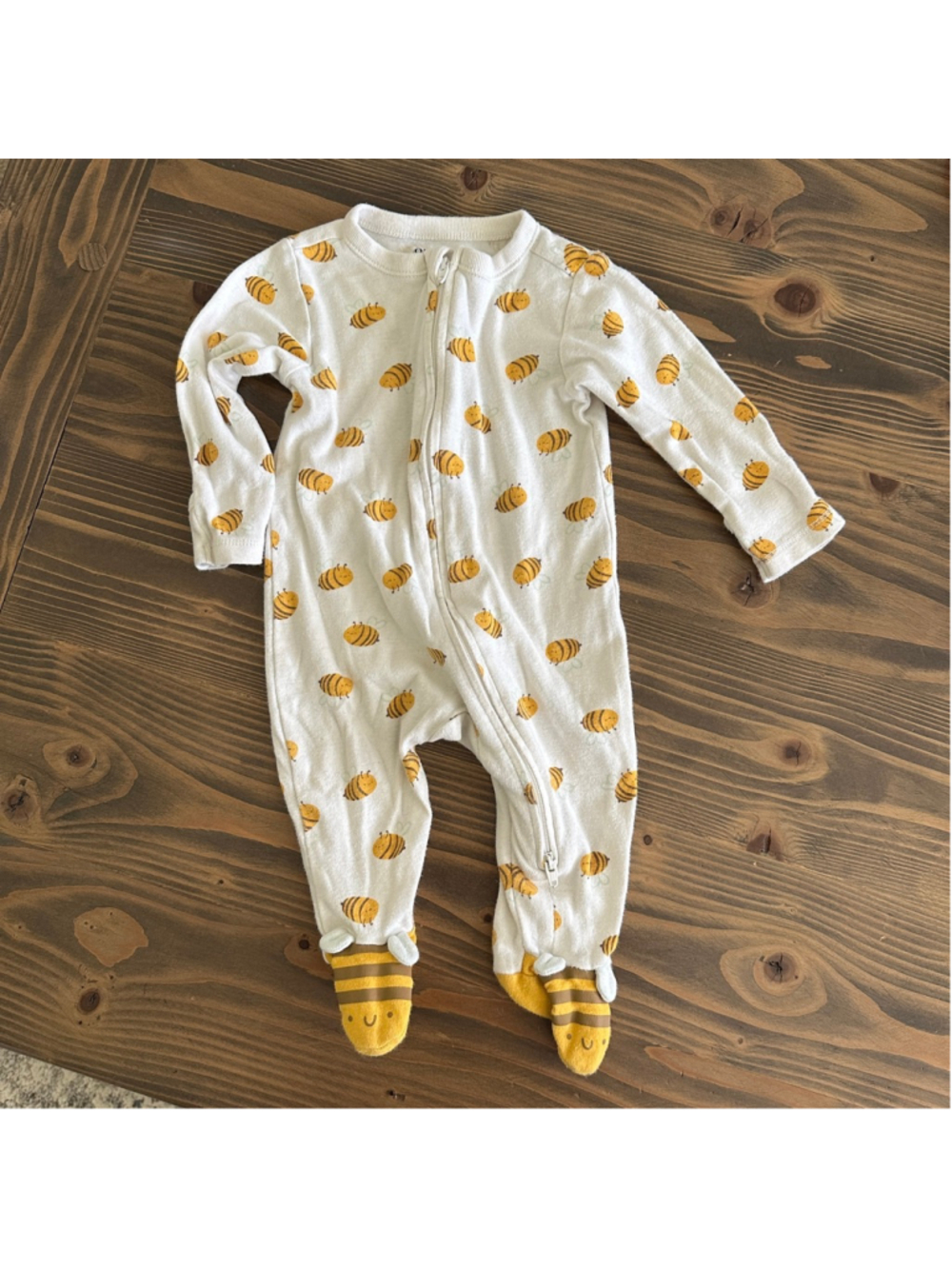Baby Girl Clothing Bundle 3-6 Months Swimsuits Dress Footed Pajamas Summer 6pc - Picture 10 of 13